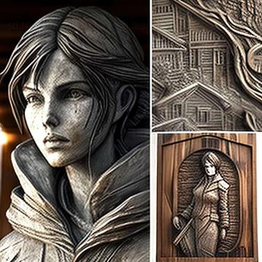 3D модель Полная коллекция игр Syberia (STL)